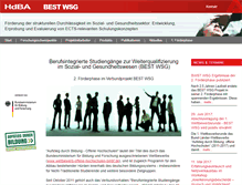 Tablet Screenshot of bestwsg-hdba.de